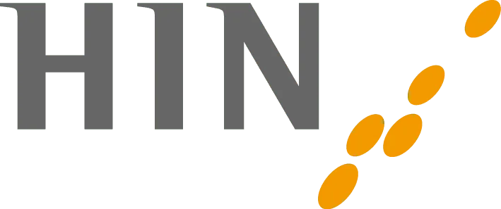 Logo HIN – sichere Kommunikation im Gesundheitswesen